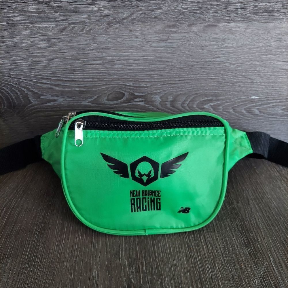New Balance Racing Fanny Pack Waist Bag Neon Green